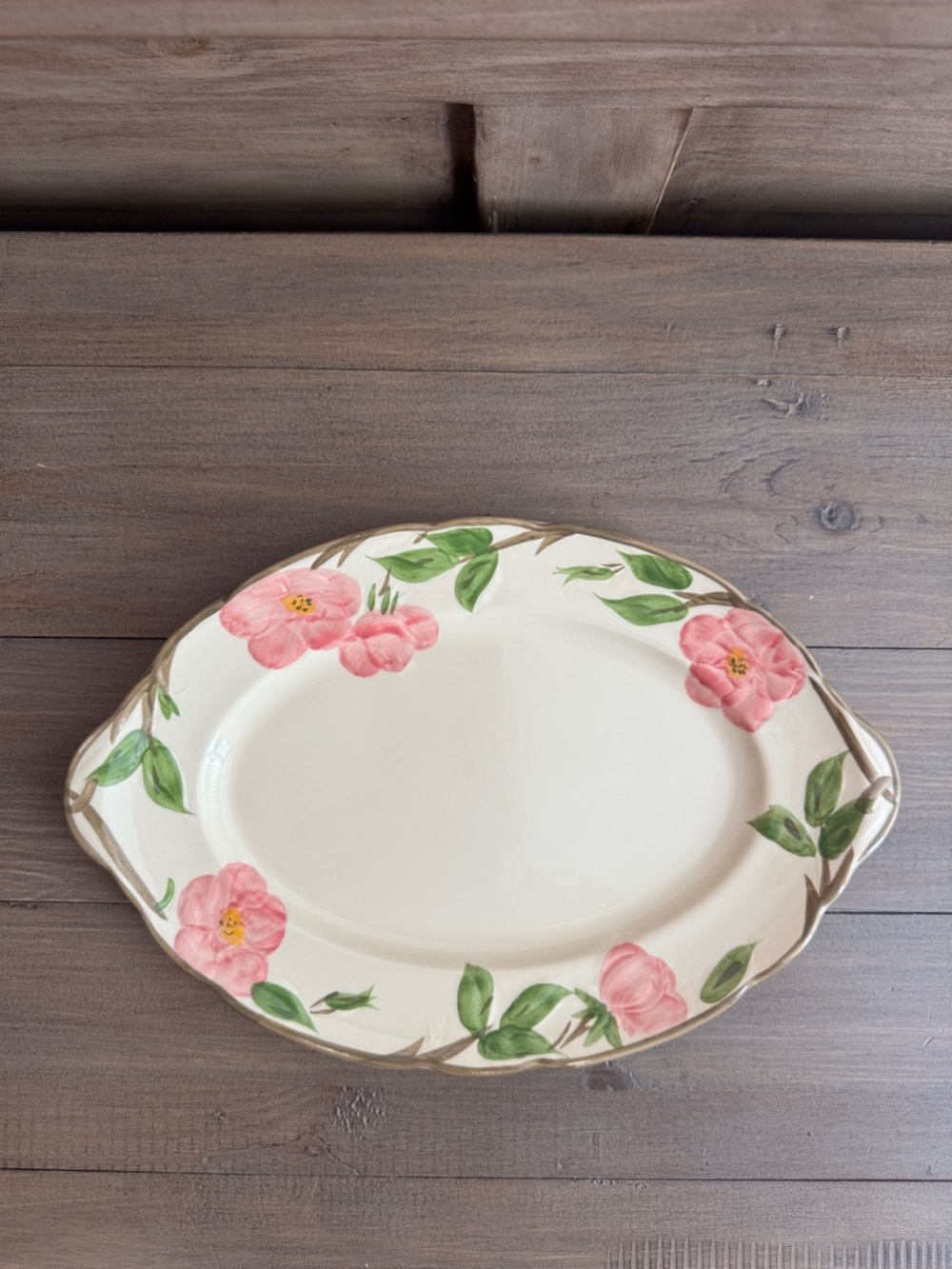 Vintage Franciscan Desert Rose Oval Platter